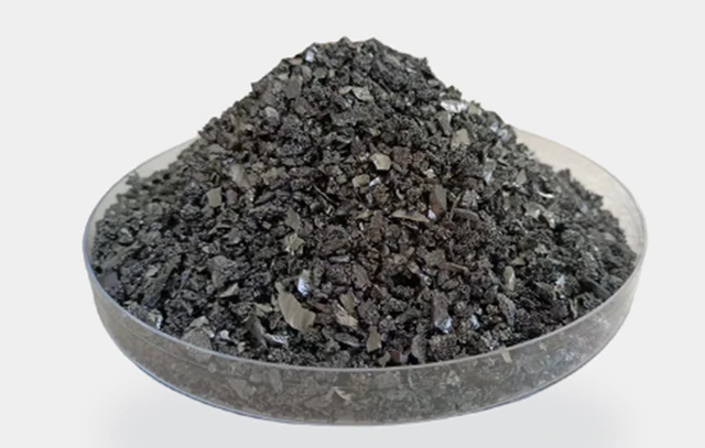 Crystal boron particles